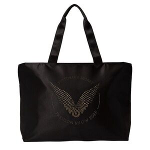 Victoria's Secret Fashion Show 2025 Black Tote Bag - NWT 🖤💛